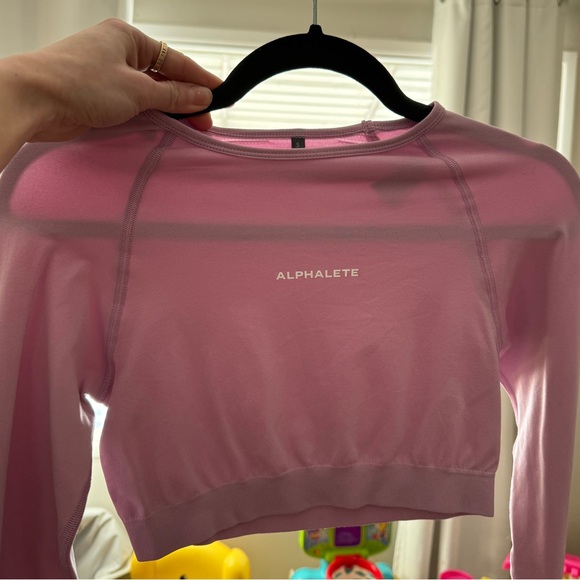 Alphalete Amplify Longsleeve - Bloom - Picture 2 of 3